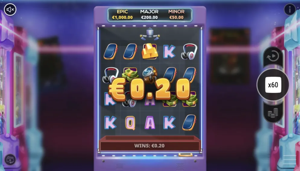 Lucky Claw gameplay